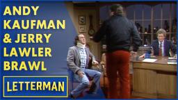 Andy Kaufman and Jerry Lawler staged incident