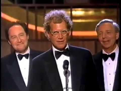 Moment image for David Letterman wins Emmy for Outstanding Variety Series