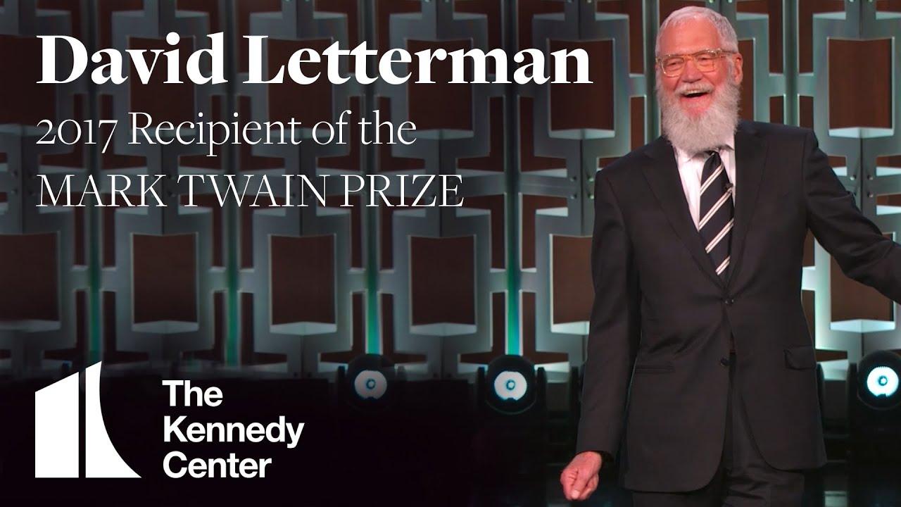 Moment image for David Letterman receives Mark Twain Prize for American Humor