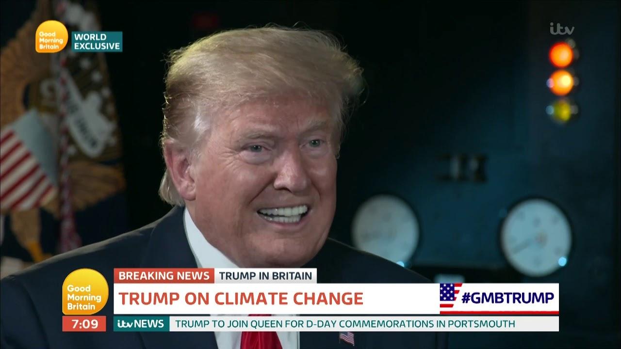 Moment image for Piers Morgan interviews Donald Trump at Churchill War Rooms