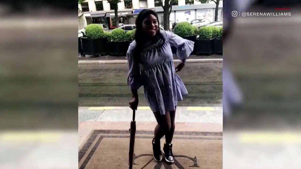 Moment image for Birth of Serena Williams' First Daughter