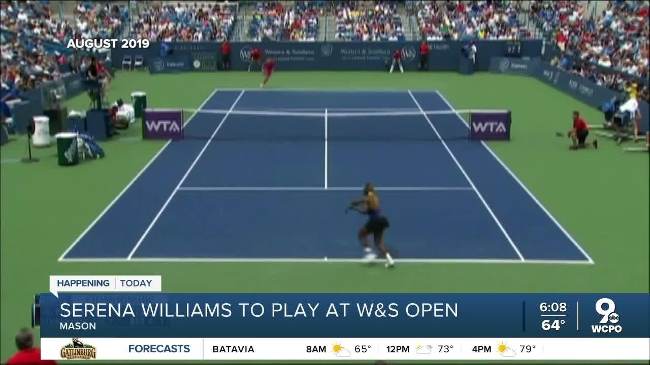 Moment image for Serena Williams Competes in Cincinnati Masters