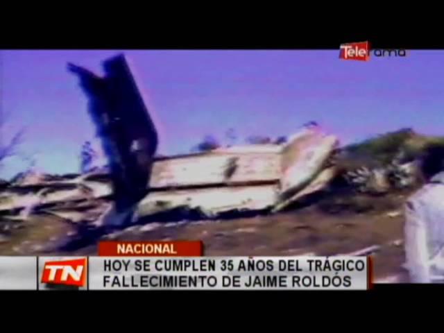 Moment image for Death of Jaime Roldós Aguilera