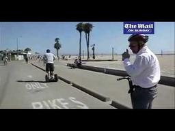 Morgan Falls Off a Segway Resulting in Rib Injuries