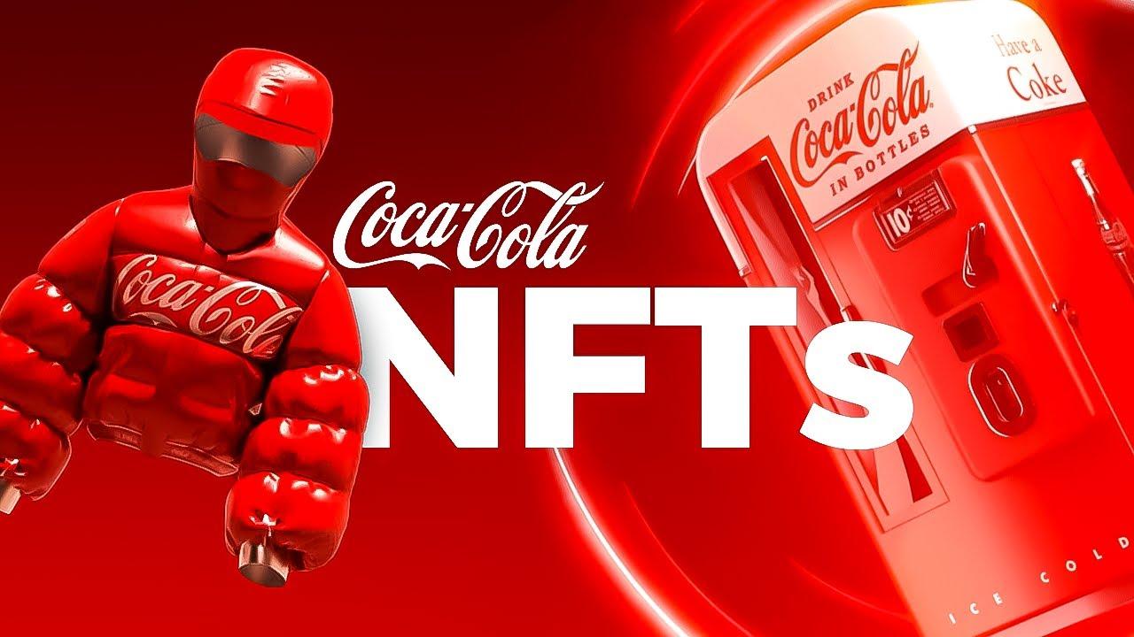 Moment image for Coca-Cola launched virtual collectibles (NFTs)
