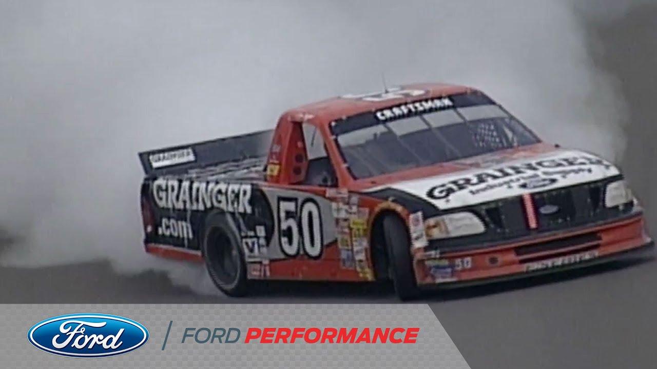 Moment image for Ford's 1,000th victory in Cup Series