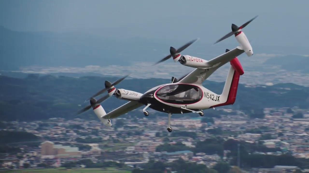 Moment image for Toyota and Joby Aviation Complete Air Taxi Test Flight