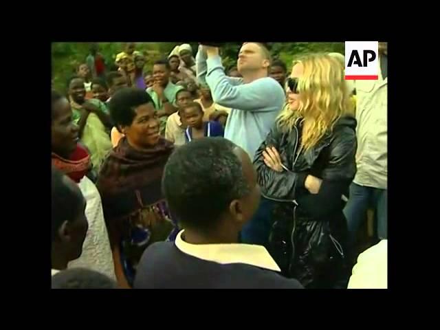 Moment image for Madonna's Adoption of Mercy James