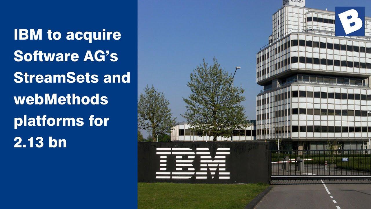 Moment image for IBM Acquires Software AG's StreamSets and webMethods