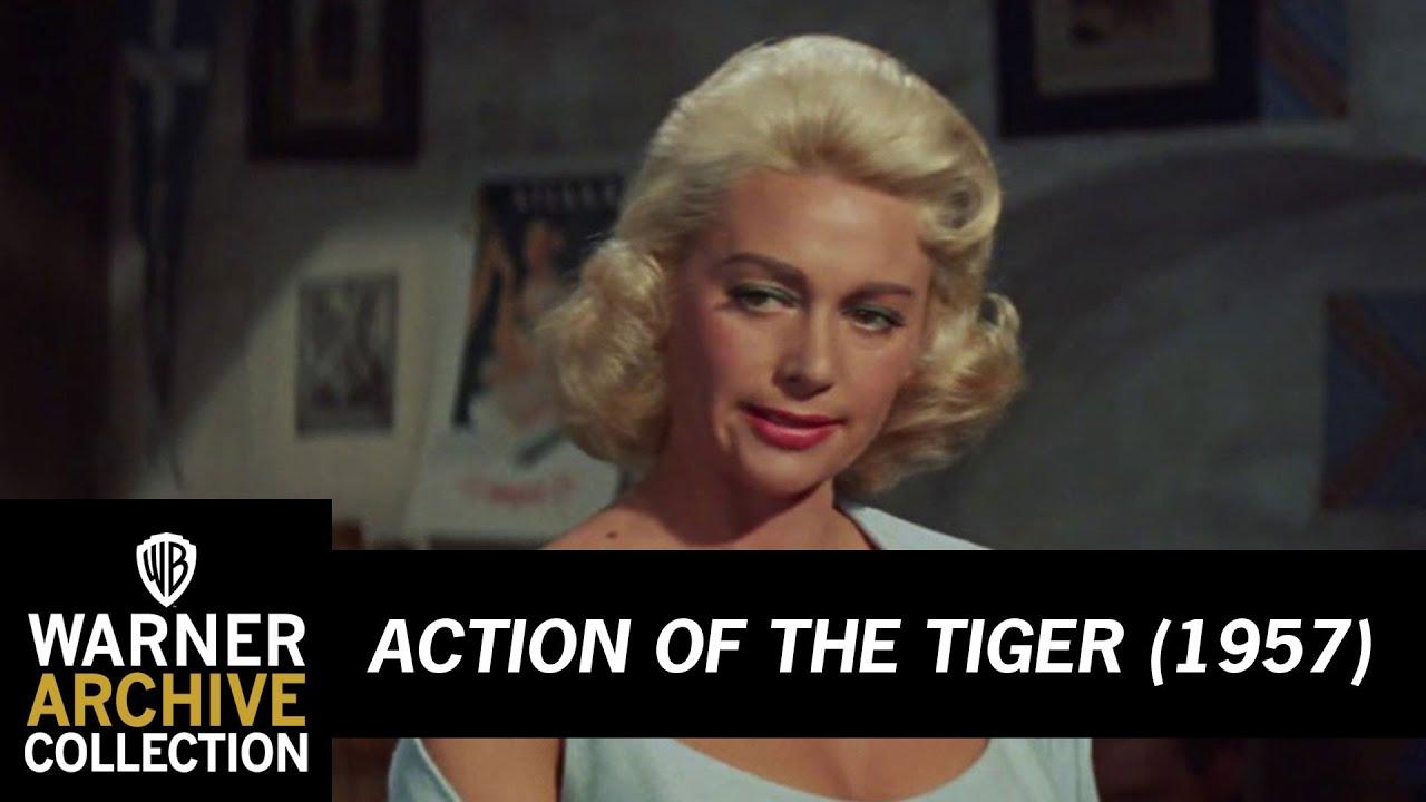 Moment image for Connery appears in Action of the Tiger