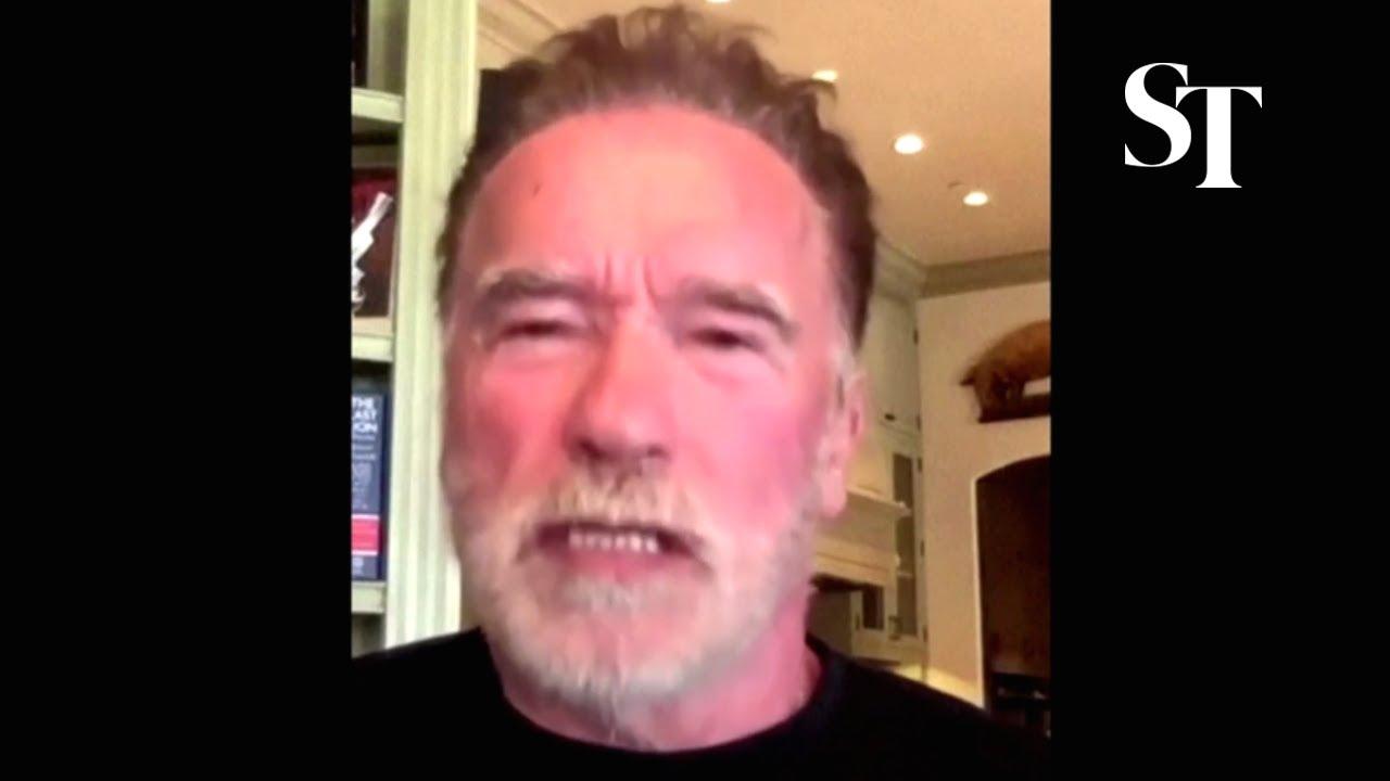 Moment image for Schwarzenegger Speaks Out About COVID-19