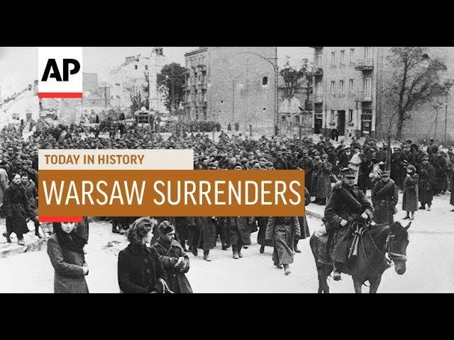 Moment image for Polish Army Capitulates in Warsaw