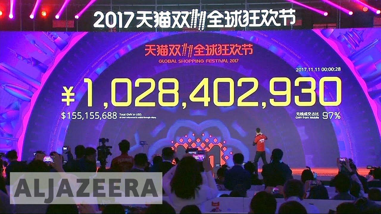 Moment image for Alibaba Singles' Day Sales Record