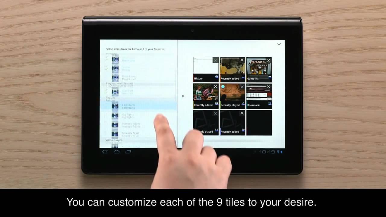 Moment image for Launching Sony Tablet line