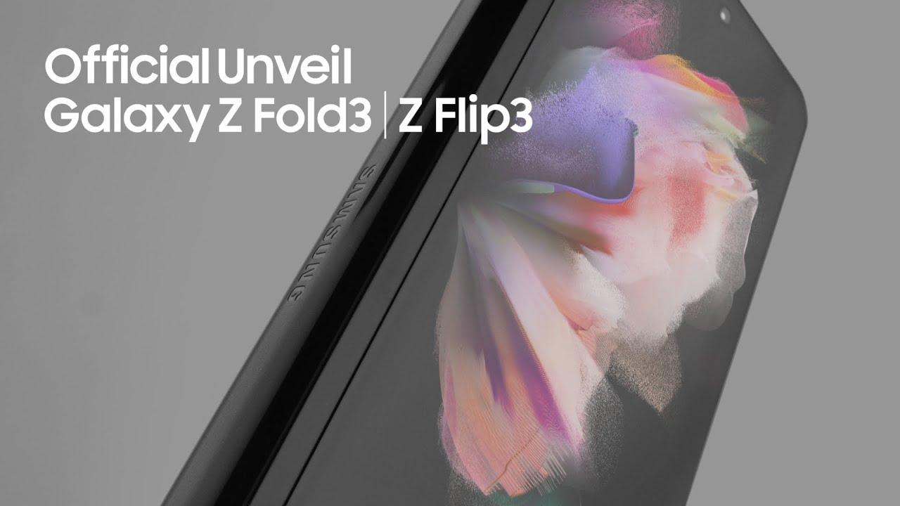 Moment image for Unveils Galaxy Z Fold 3 and Z Flip 3
