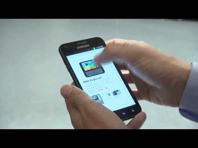 Moment image for legal battle between tech titans Apple and Samsung 