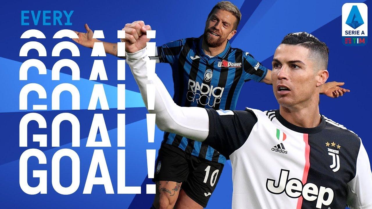 Moment image for Ronaldo's first Serie A hat-trick