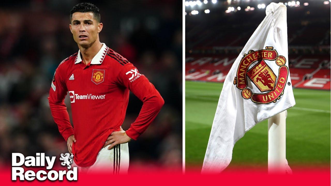 Moment image for Ronaldo's contract terminated by Manchester United