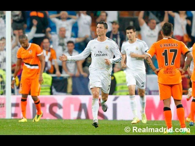 Moment image for Cristiano Ronaldo's  Goal of the Season Against Valencia