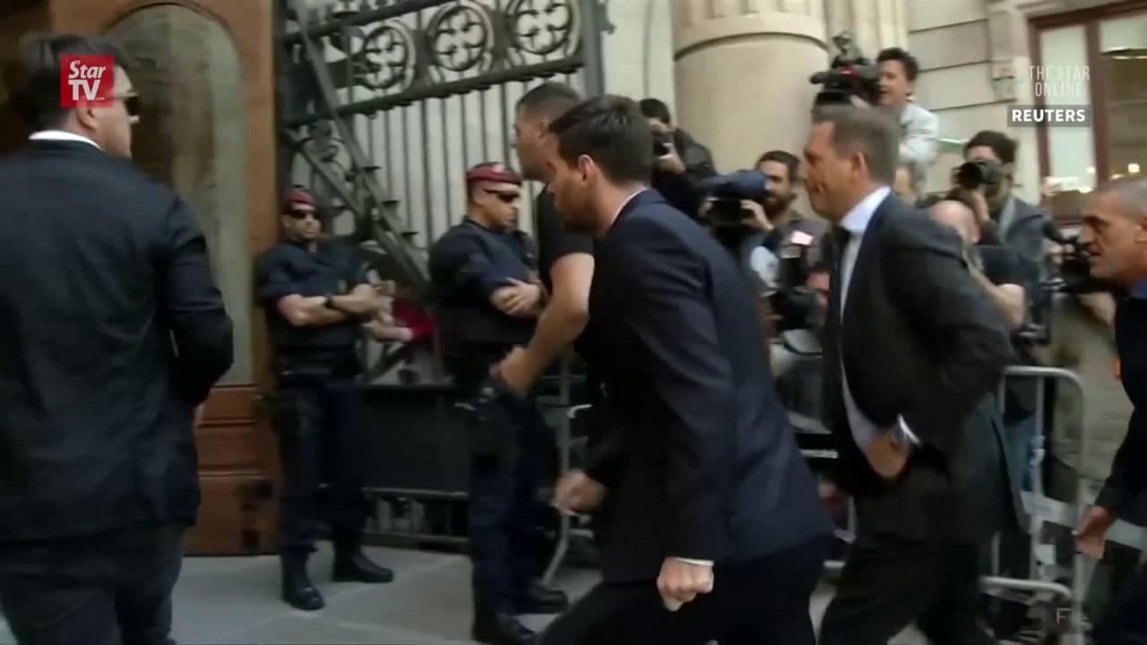 Moment image for Messi Found Guilty of Tax Fraud