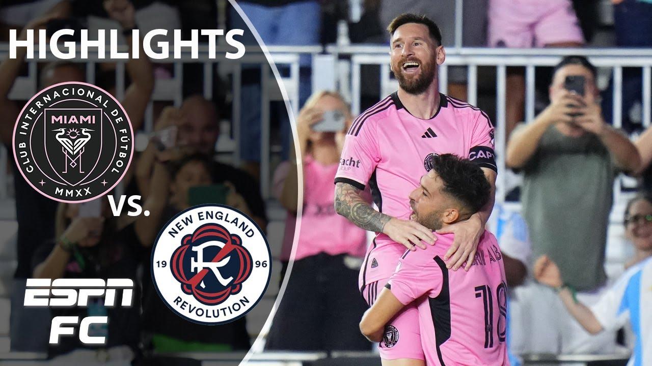 Moment image for Messi Scores First Hat-Trick for Inter Miami