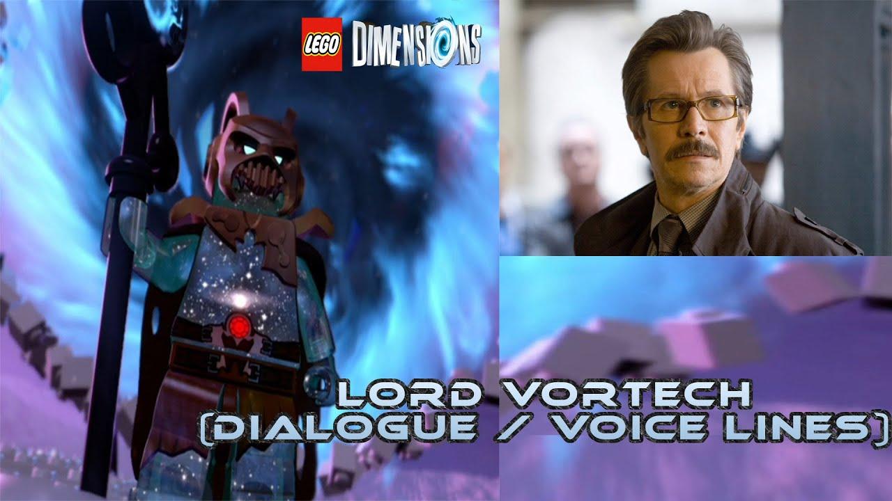Moment image for Voiced Lord Vortech in Lego Dimensions