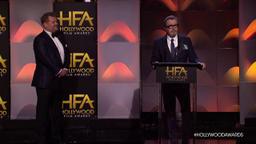 Received First Career Achievement Award by Hollywood Film Awards