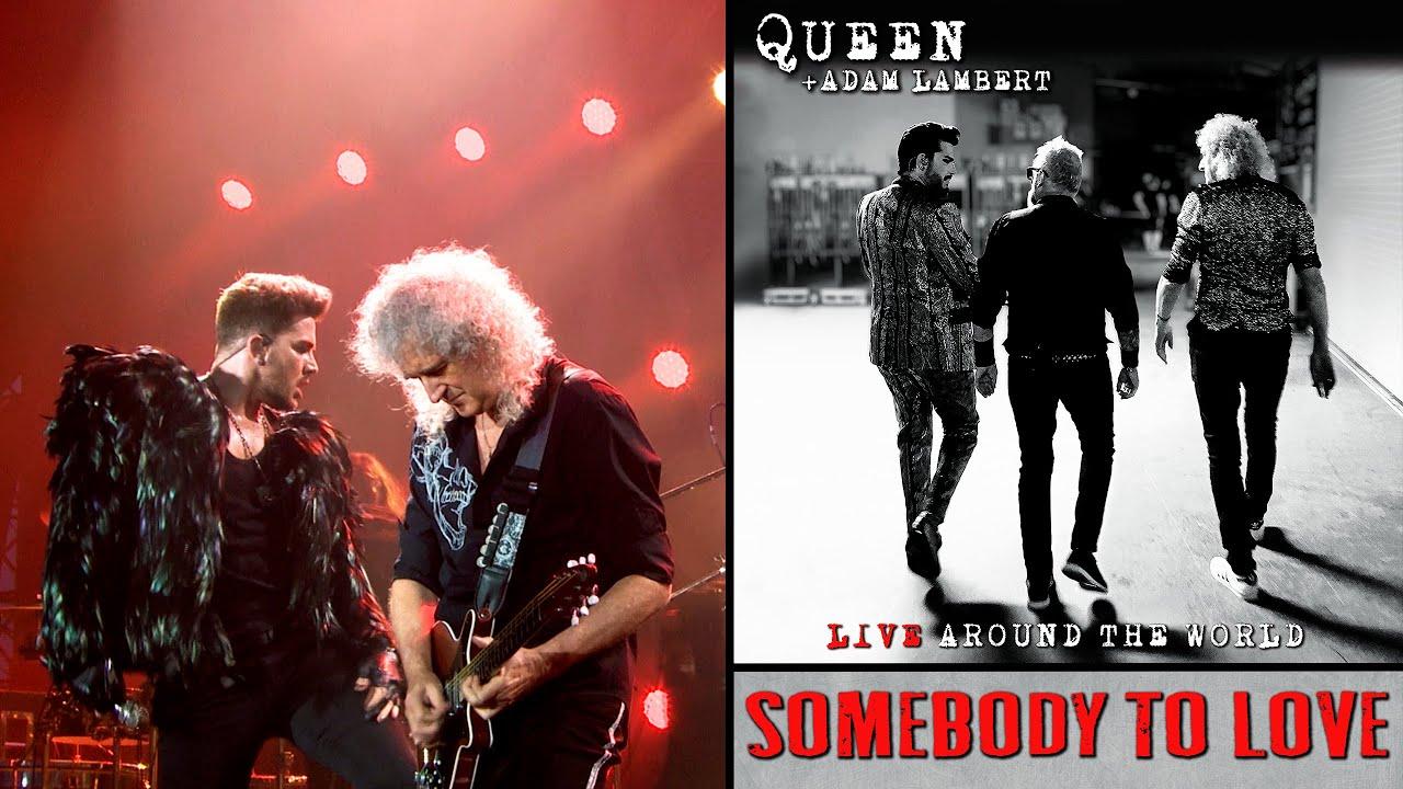 Moment image for Queen + Adam Lambert close Isle of Wight Festival