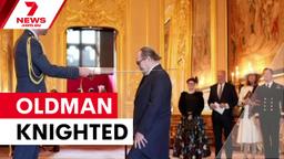 Knighted by King Charles III