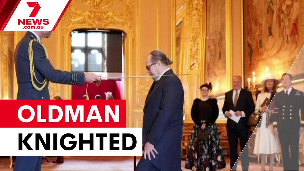 Moment image for Knighted by King Charles III