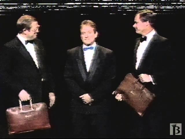 Moment image for Williams co-hosted the 58th Academy Awards