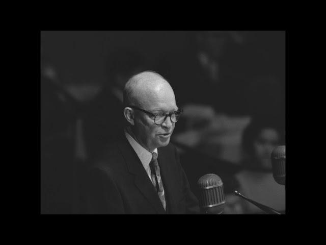 Moment image for Eisenhower's Atoms for Peace Speech