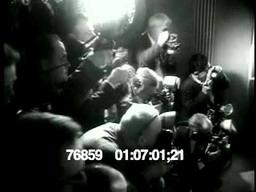 Eisenhower Meets Nasser at UN