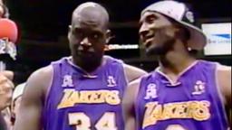 Los Angeles Lakers Complete Three-Peat in the 2002 NBA Finals