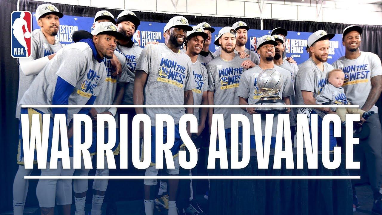 Moment image for Warriors Reach Fifth Straight Finals