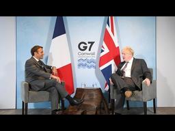 Macron comments on Northern Ireland