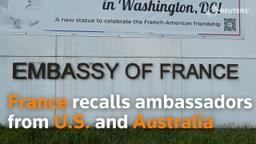 France recalls ambassadors over AUKUS pact