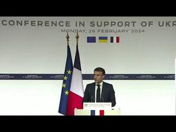 Macron suggests sending troops to Ukraine