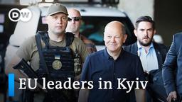 Macron visits Ukraine with European leaders