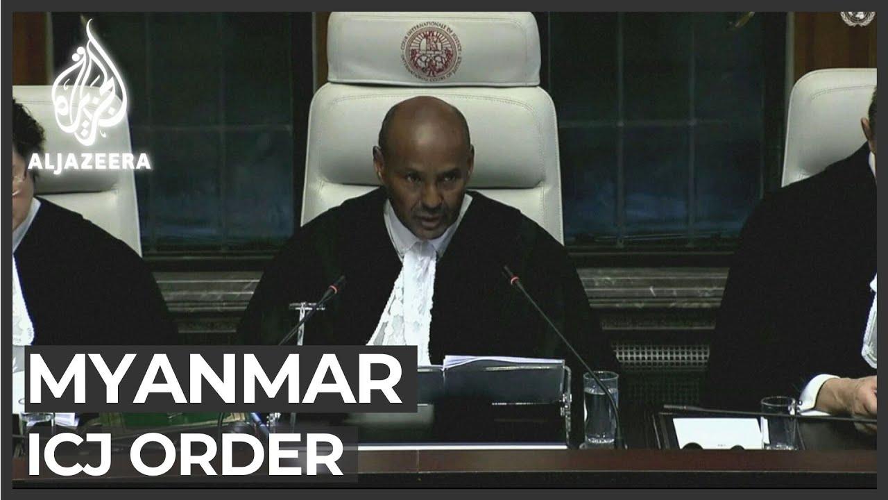 Moment image for ICJ orders Myanmar to protect Rohingya