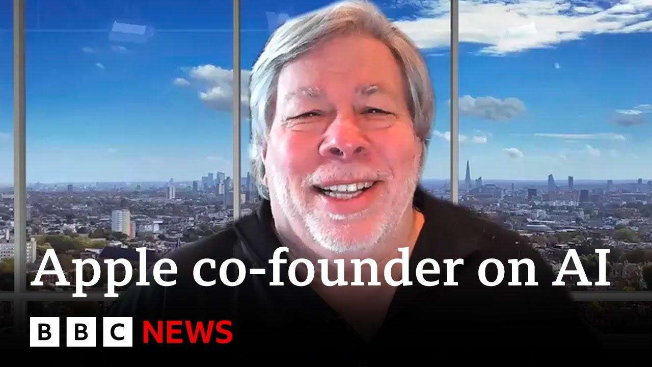 Moment image for Wozniak's view on AI in May 2023