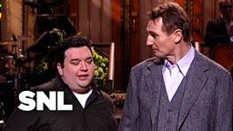 Neeson hosts Saturday Night Live