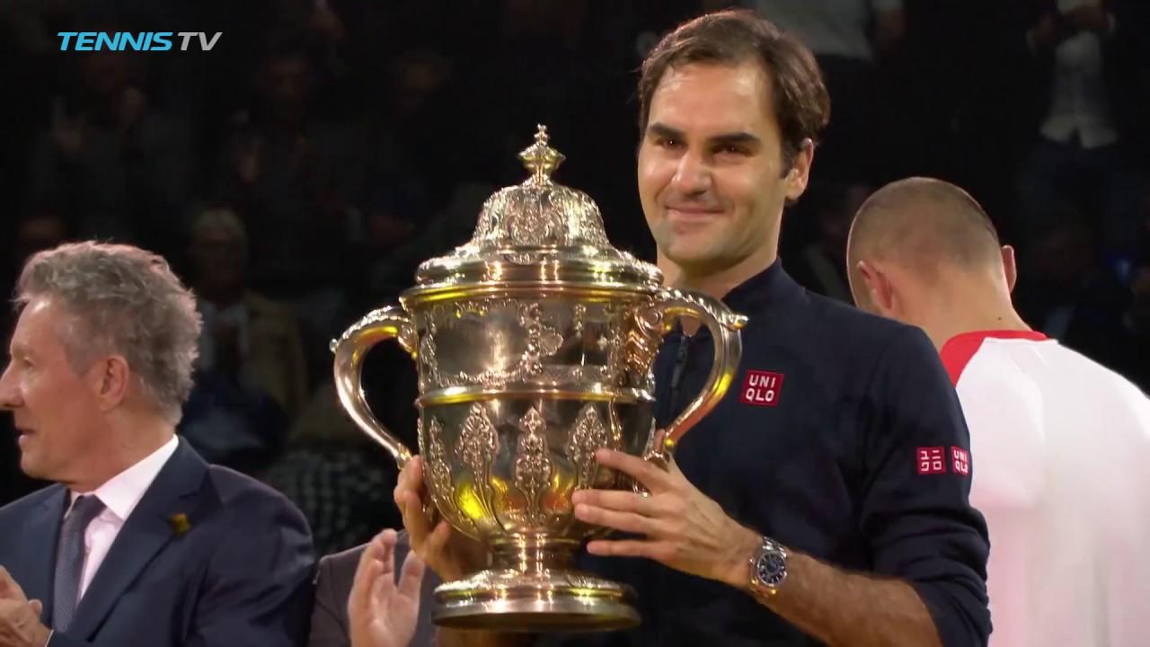 Moment image for Federer Wins 99th Career Singles Title