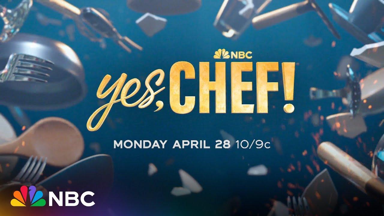 Moment image for Martha co-hosted reality cooking competition Yes, Chef!