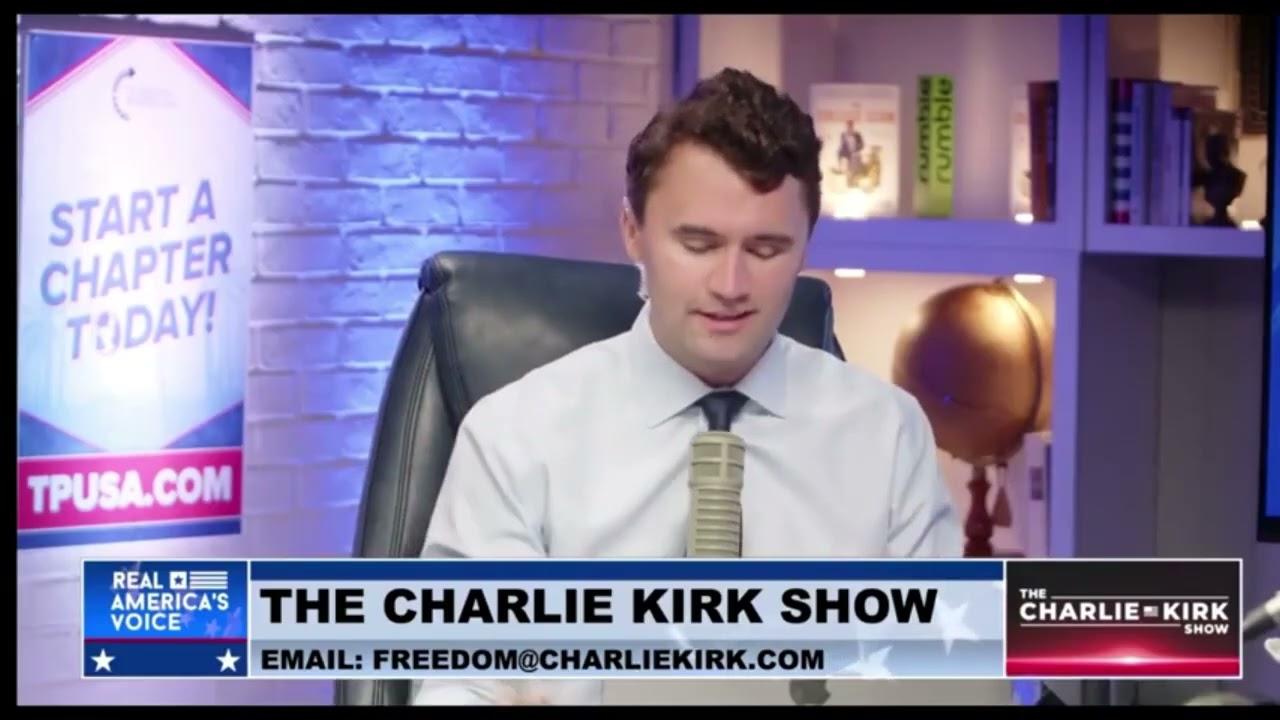 Moment image for Kirk Calls for Imprisonment or Death Penalty of Joe Biden