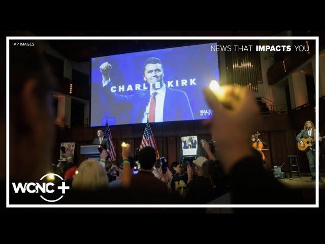 Moment image for Public Vigil Held for Kirk at Kennedy Center