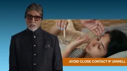 Amitabh Bachchan played a crucial role in promoting health guidelines and awareness about COVID-19