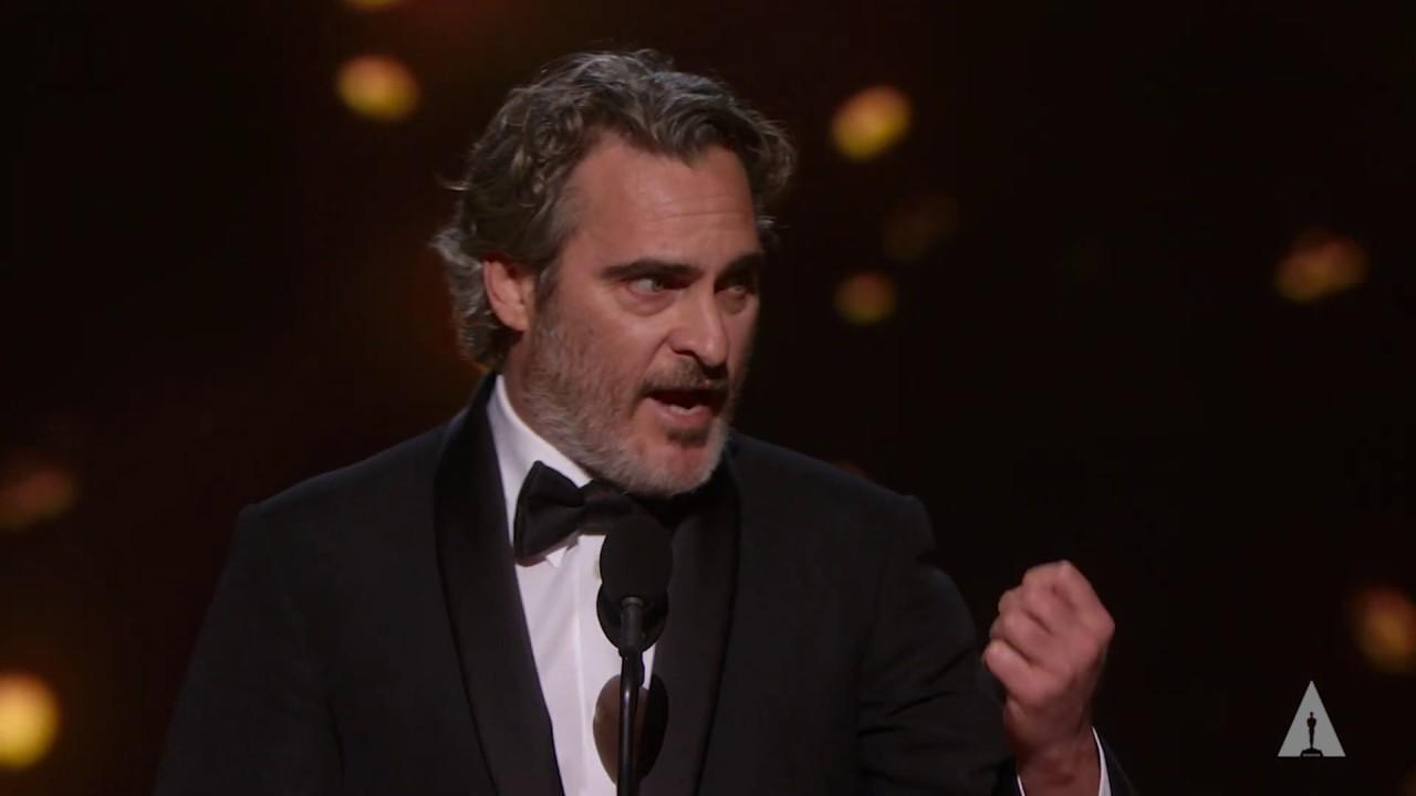 Moment image for Phoenix's Acceptance Speech at Academy Awards
