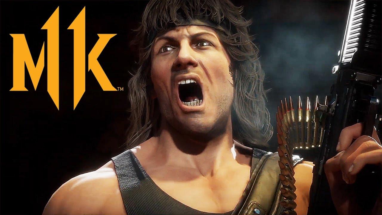 Moment image for Stallone in Mortal Kombat 11