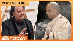 Pacino Meets Pope Leo XIV